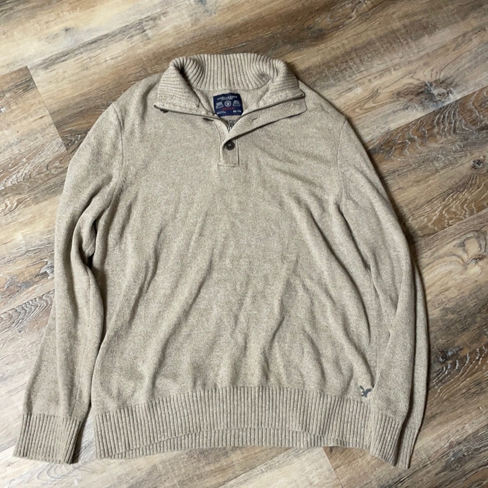 American Eagle 1/4 zip sweater. Size XXL